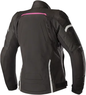 ALPINESTARS Stella Hyper Drystar Jacket - Black/Pink - XL 3214718-1039-XL