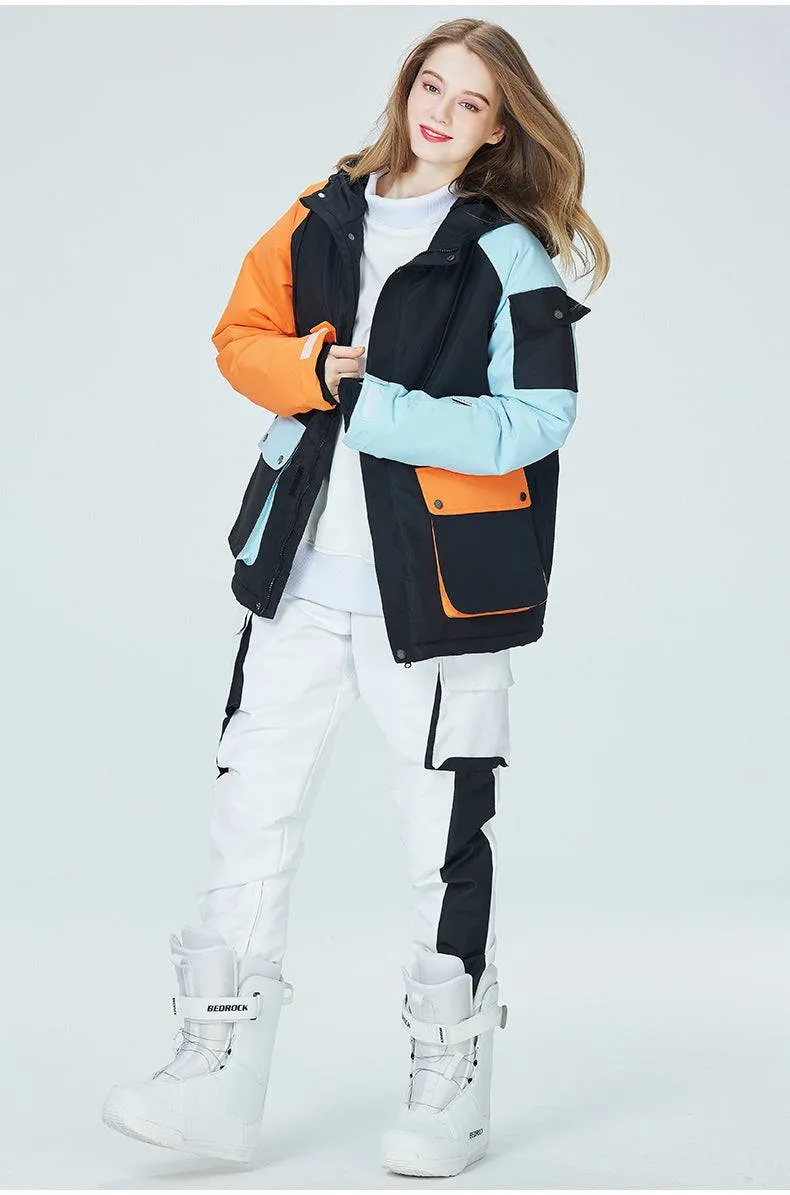 ARCTIC QUEEN Unisex Classic Black Ski Suit