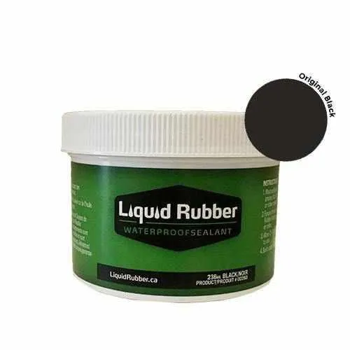 Black liquid Rubber Coating Waterproof Sealant for Ponds