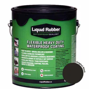 Black liquid Rubber Coating Waterproof Sealant for Ponds