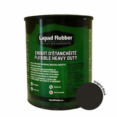 Black liquid Rubber Coating Waterproof Sealant for Ponds