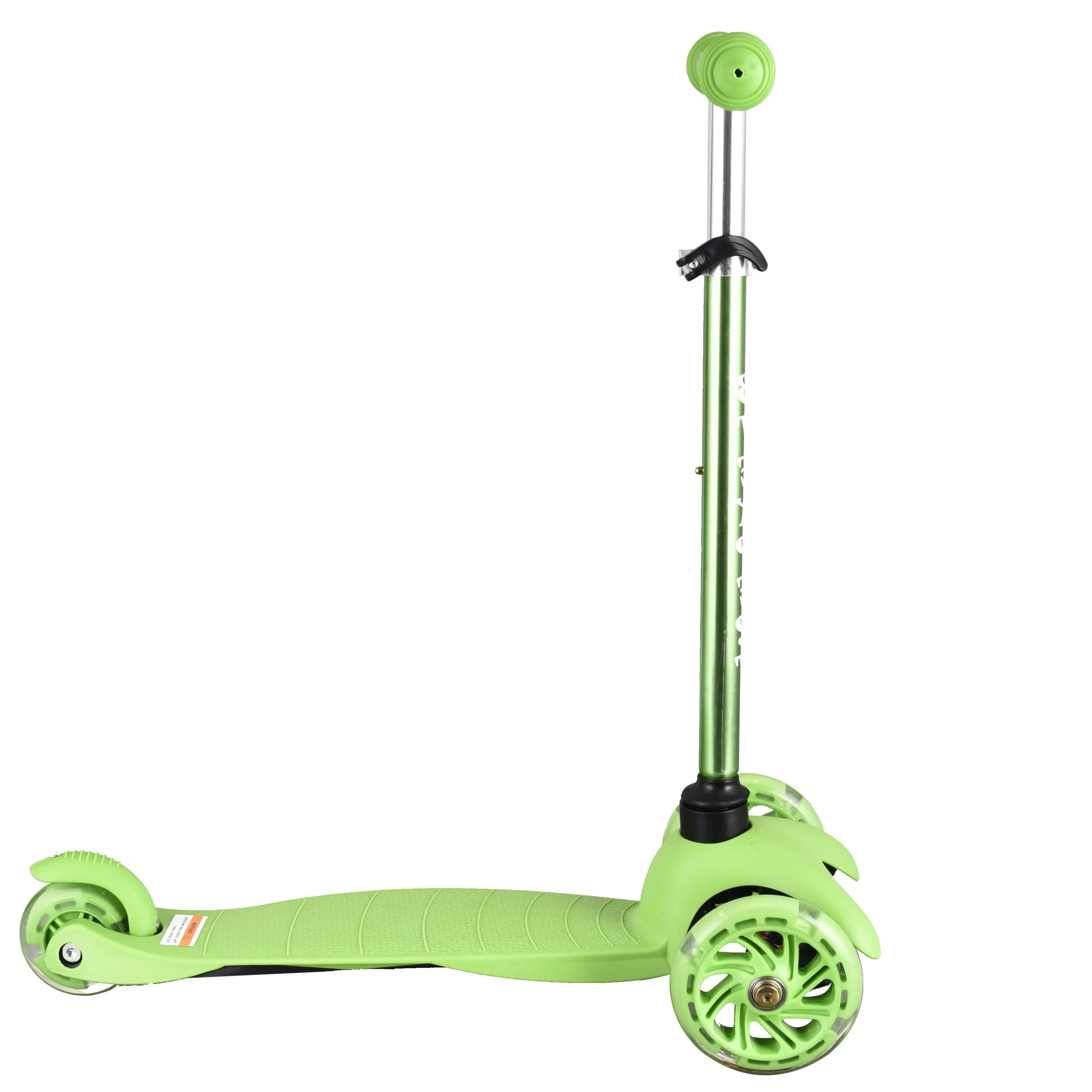 BTEXPERT Indoor Outdoor Height Adjustable and T-Bar Kids Mini Kick Scooter LED 3 Lights Wheels Ages 3 YEARS AND UP