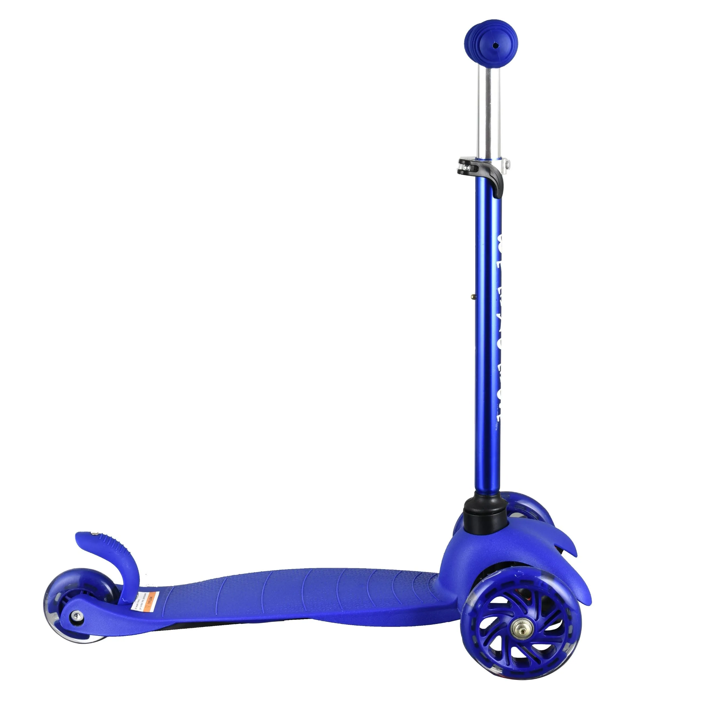 BTEXPERT Indoor Outdoor Height Adjustable and T-Bar Kids Mini Kick Scooter LED 3 Lights Wheels Ages 3 YEARS AND UP