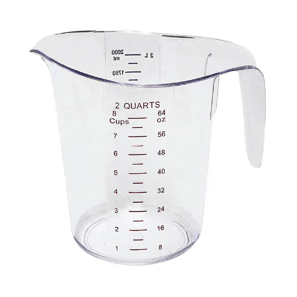 CAC China MCBK-200 Measuring Cup PC 2QT/200-2000ML /Each