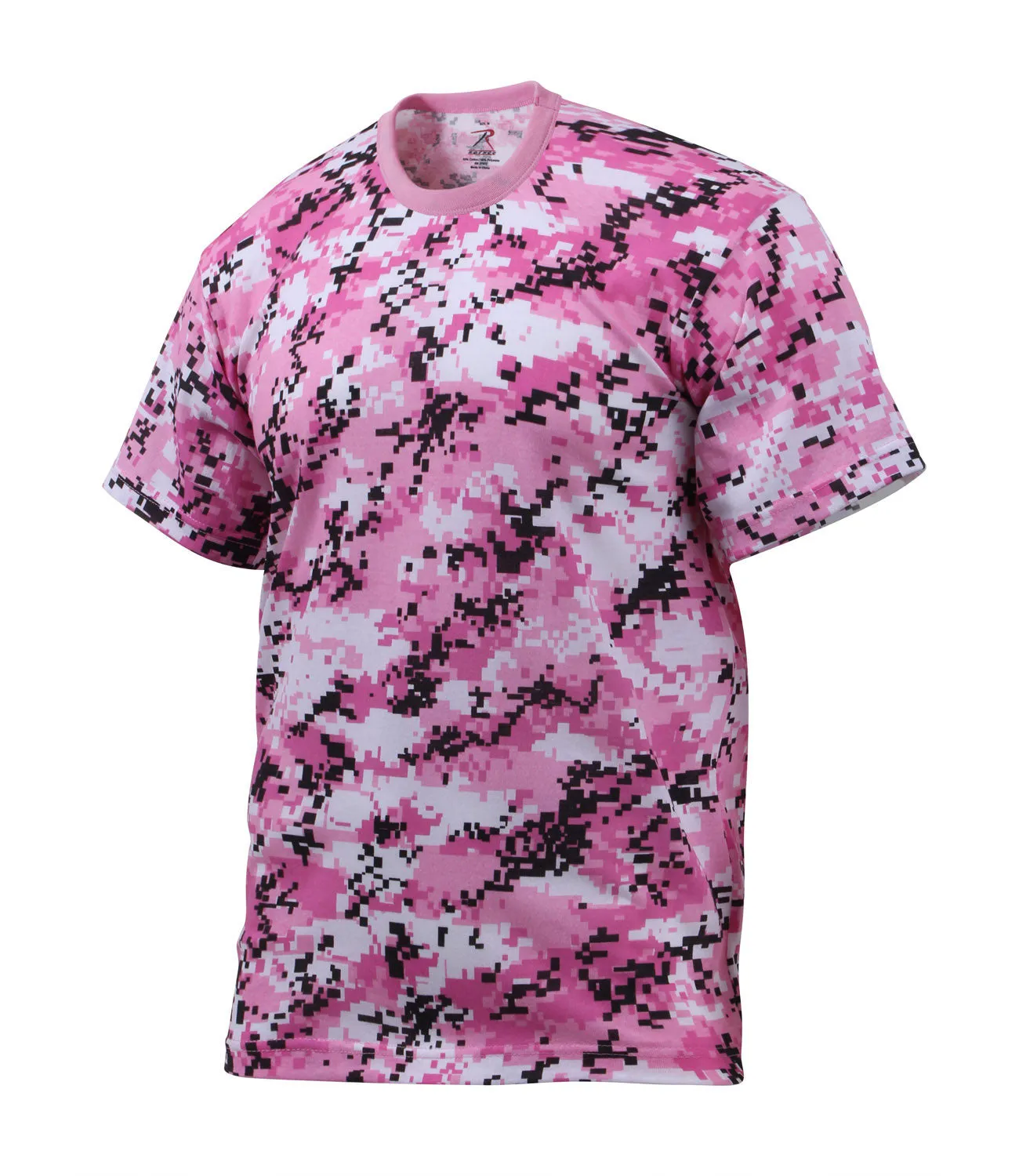 Digital Camo Poly/Cotton T-Shirts