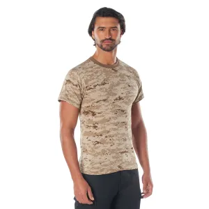 Digital Camo Poly/Cotton T-Shirts