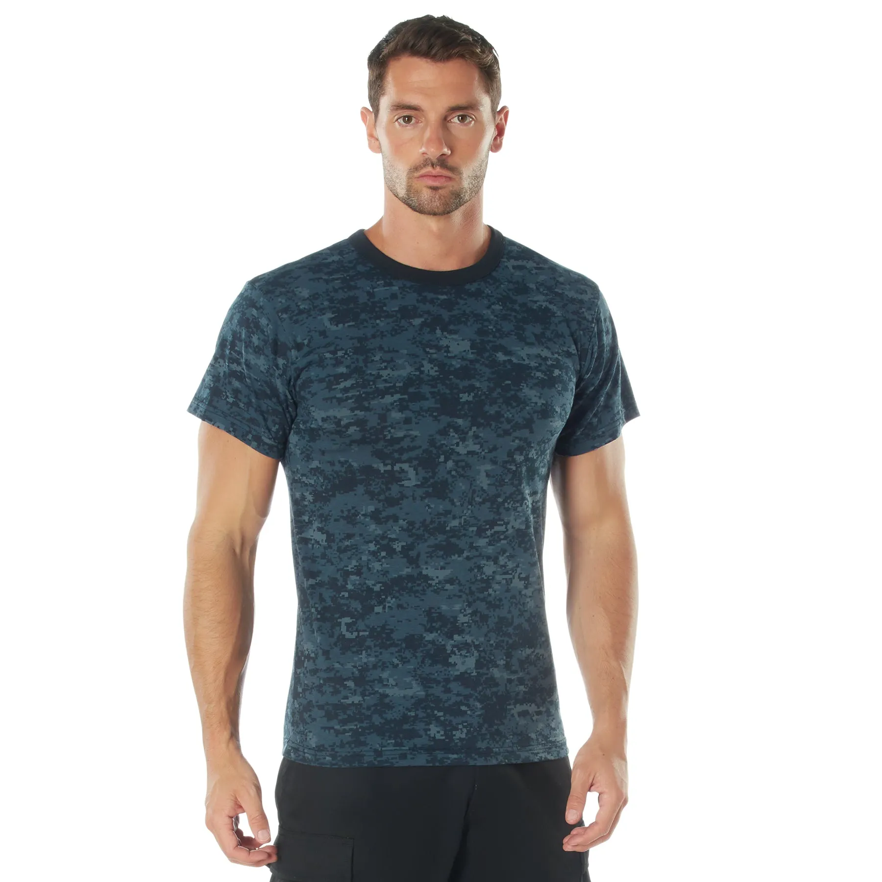 Digital Camo Poly/Cotton T-Shirts