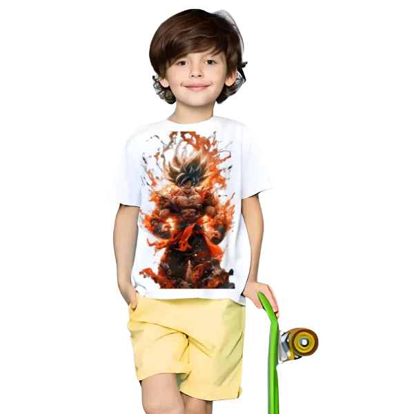 Dragon Ball Z T Shirt For Kids