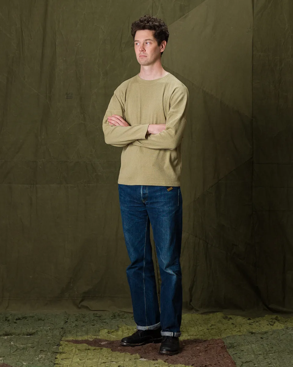 Extra Cotton Rib Crewneck L/S - Olive