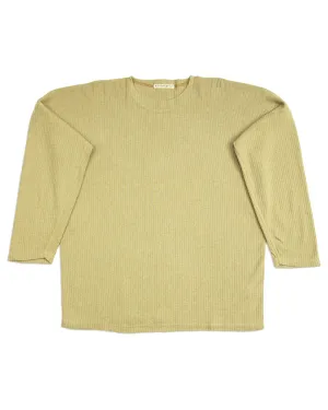 Extra Cotton Rib Crewneck L/S - Olive