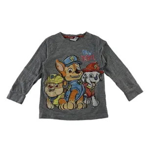 F&F t-shirt 4-5 years grey Paw Patrol long sleeve