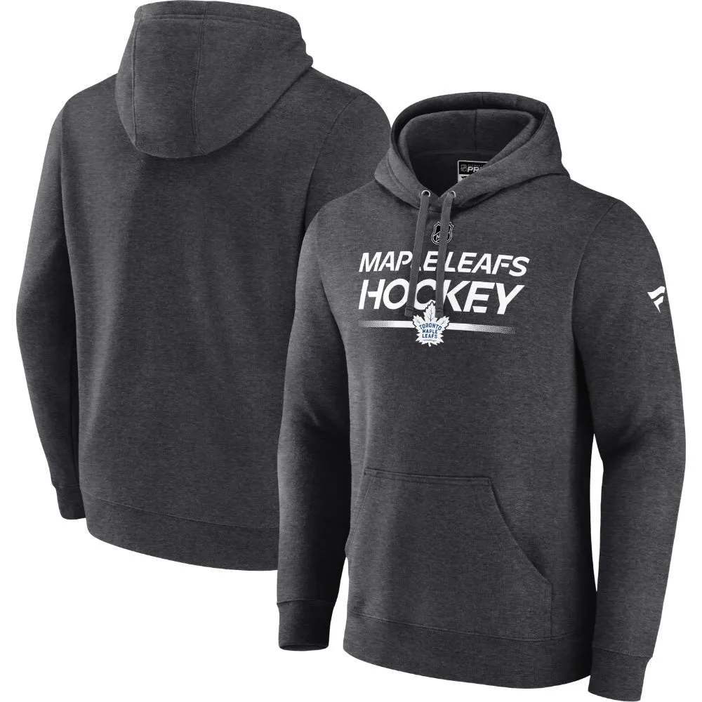 FANATICS TORONTO MAPLE LEAFS MENS AUTHENTIC PRO PRIMARY PULLOVER HOODIE