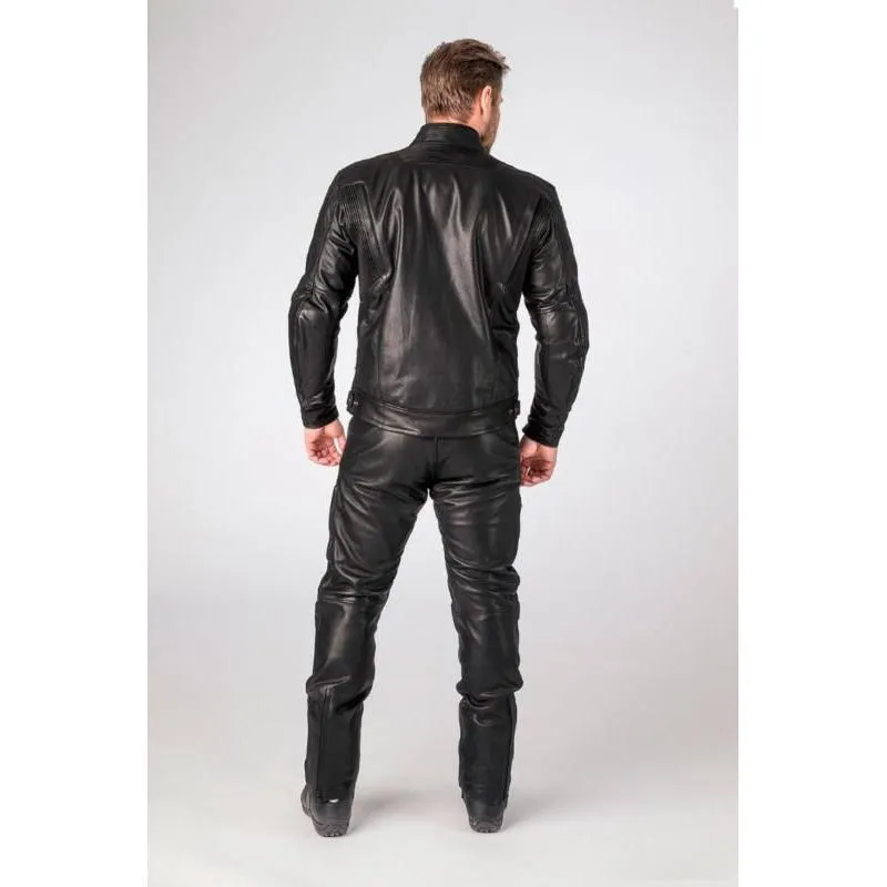 Halvarssons Racken Waterproof Leather Jacket Black