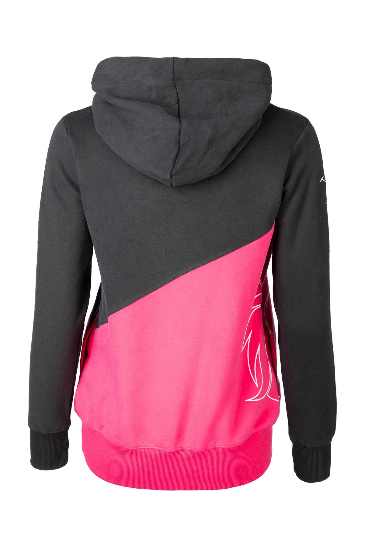 Ladies Diagonal Overhead Hoody