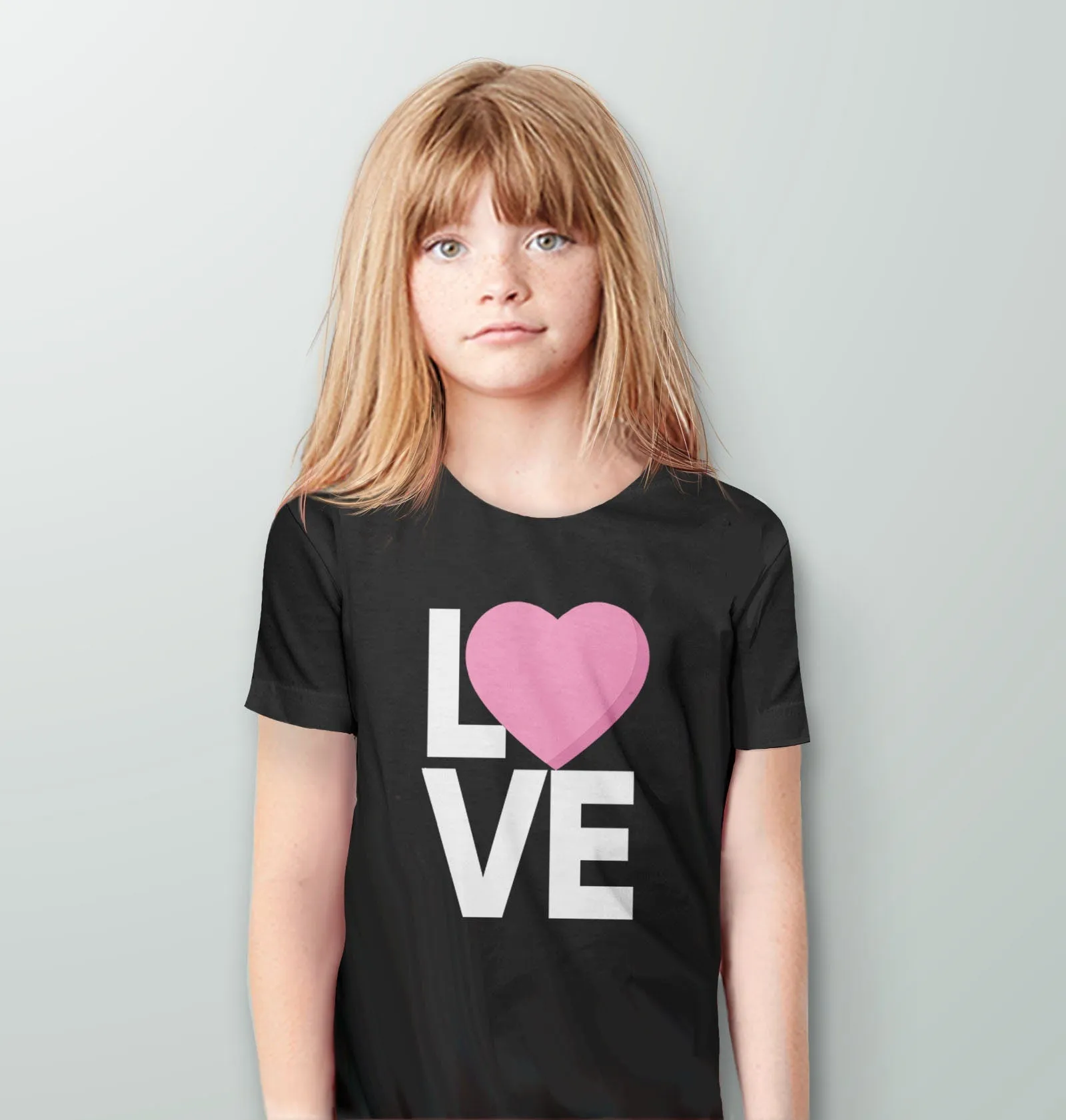 Love Shirt for Toddler Baby or Kids | Valentine's Day Tee