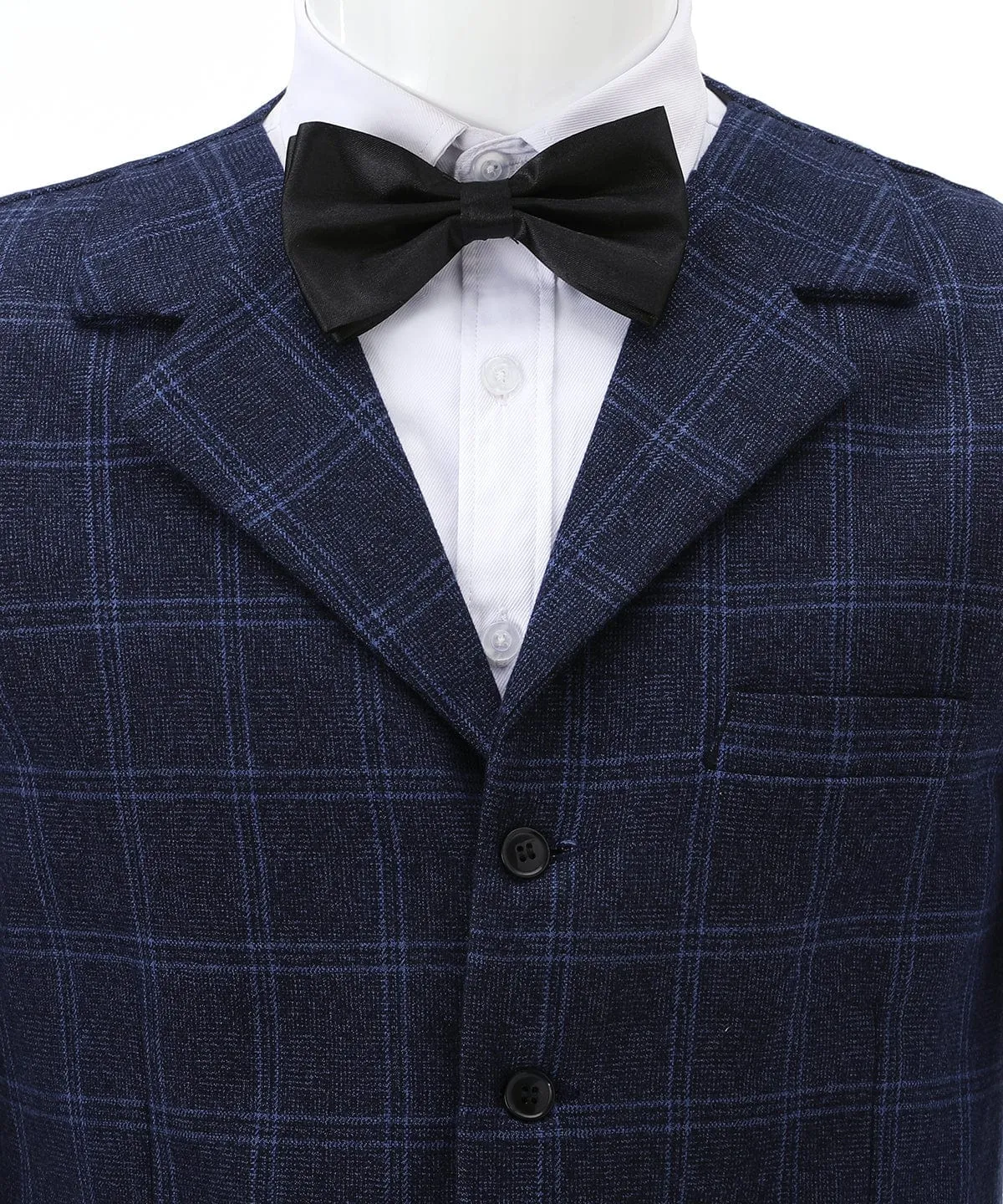 Men's Suit Vests Fashion Notch Lapel Waistcoat