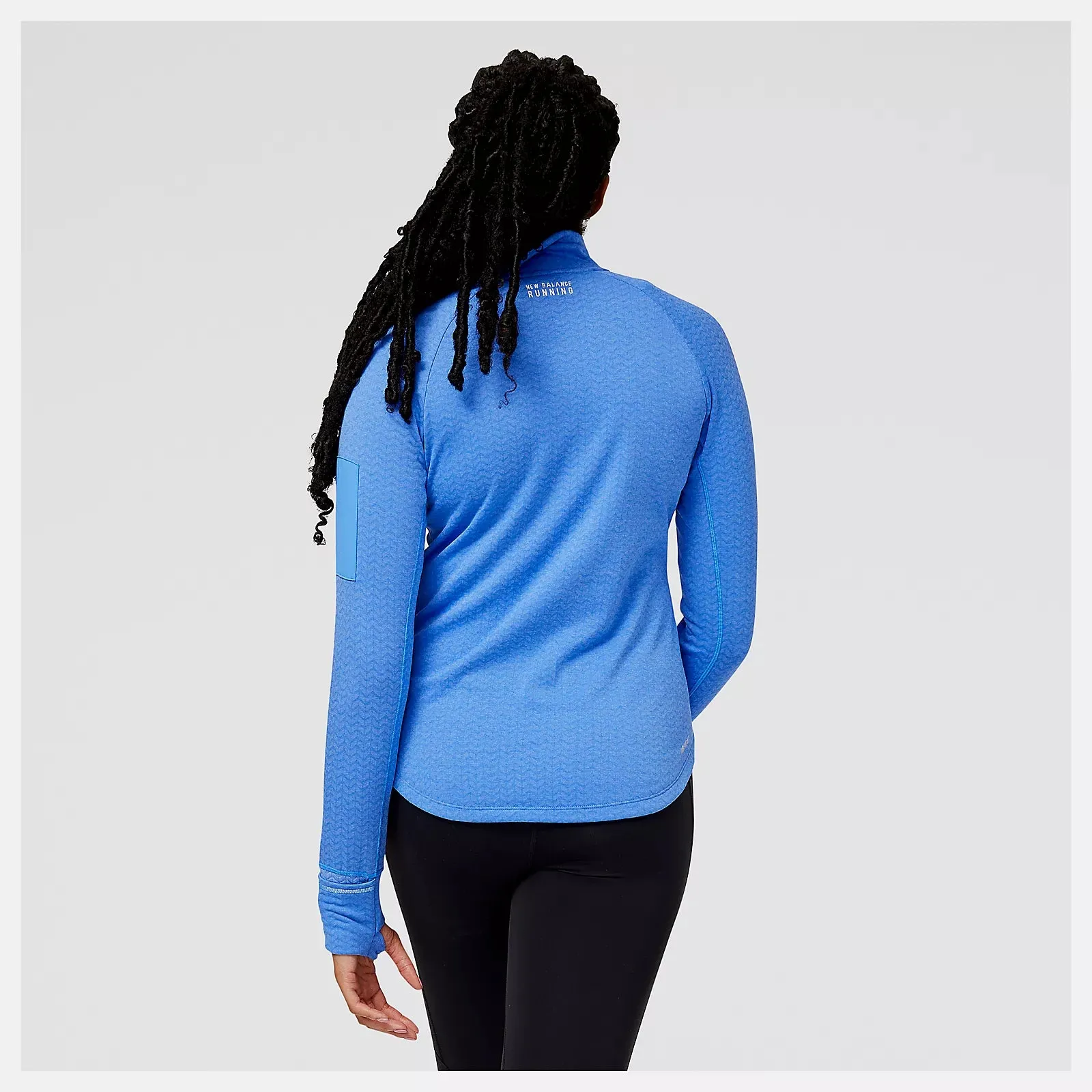 New Balance | Heat Grid Half-Zip | Women's | Bright Lapis Heather