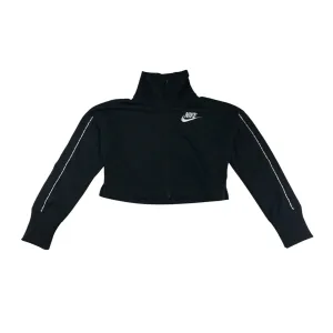 Nike sweatshirt 8-9 years black cropped long sleeve top