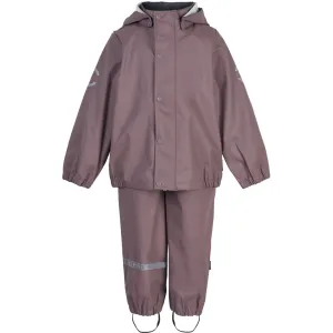 PU Rainwear (Regular pants) - Twilight Mauve