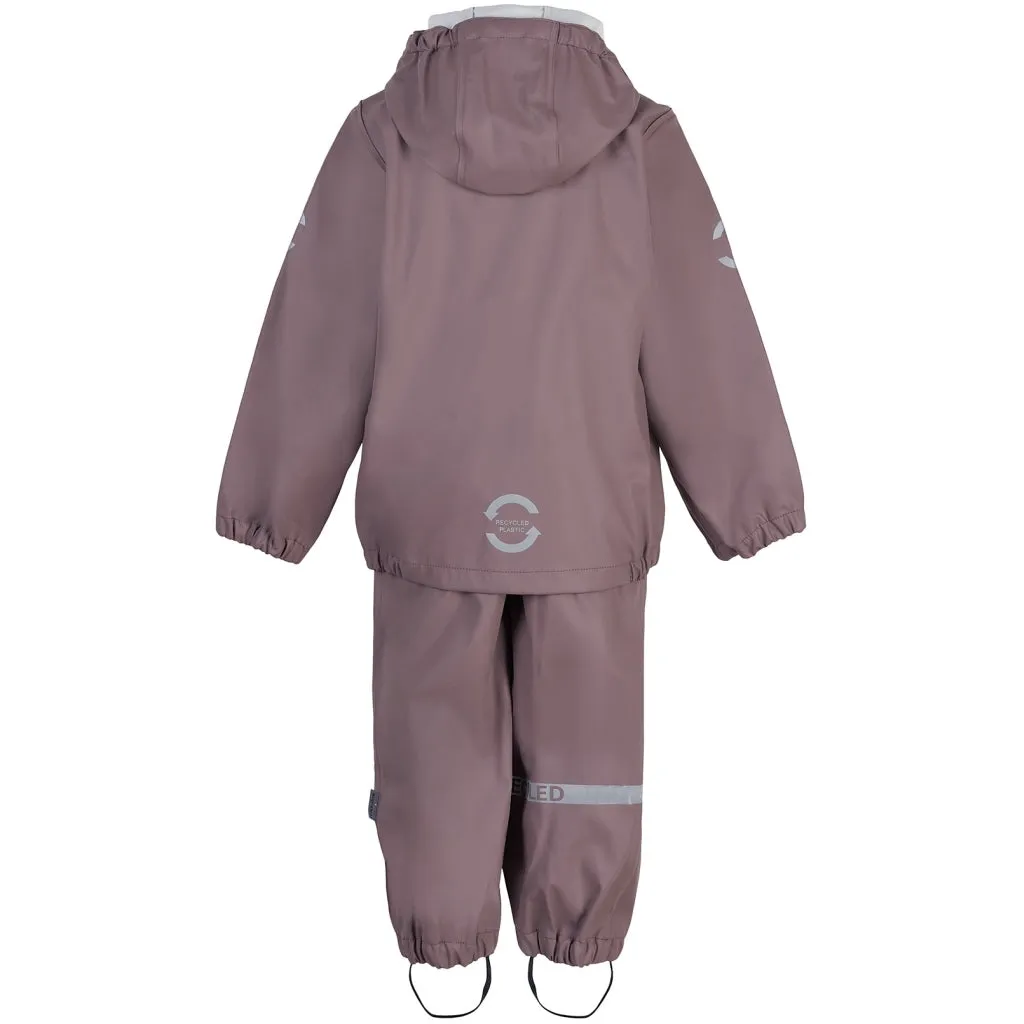 PU Rainwear (Regular pants) - Twilight Mauve