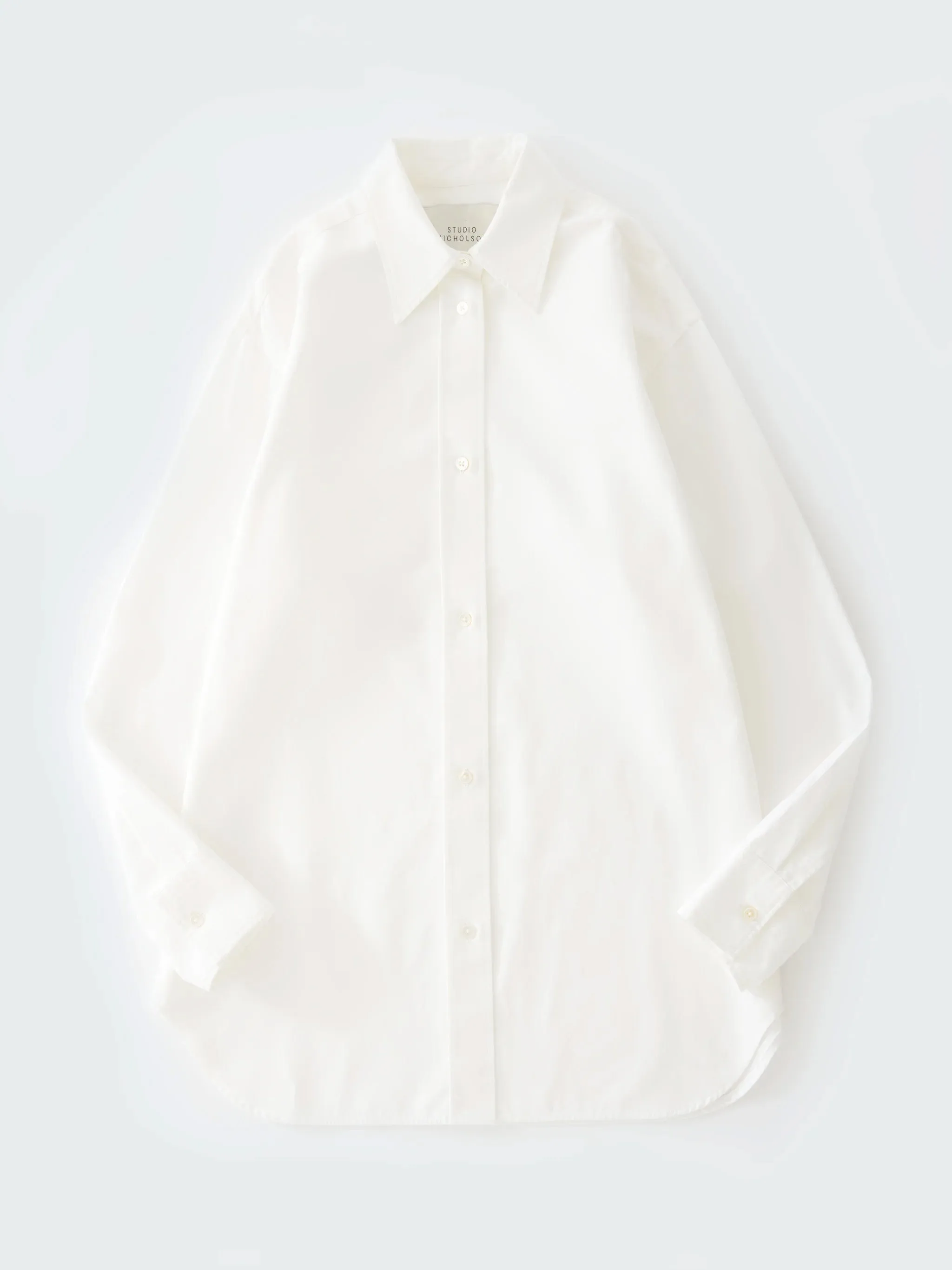 Santos Oxford Shirt in Optic White