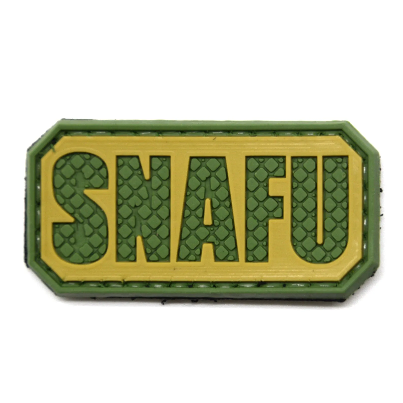 Situation Normal All Fucked Up SNAFU Patch Green