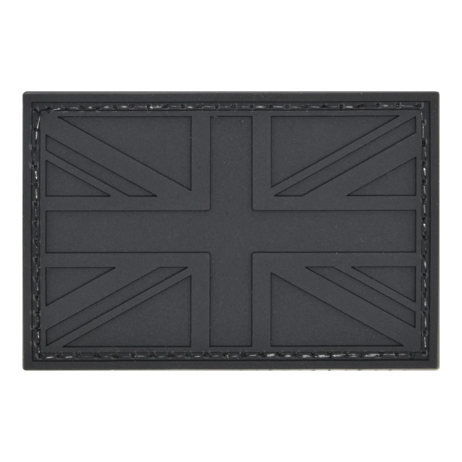 UK Flag Patch Black