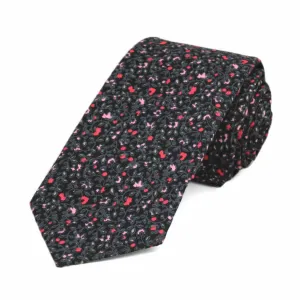 Ukiah Floral Cotton Slim Tie, 2.5" Width